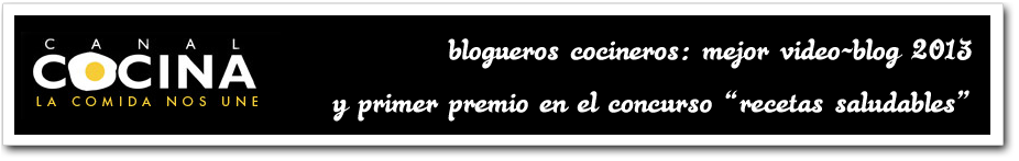 Primer premio en el concurso Recetas Saludables de Canal Cocina