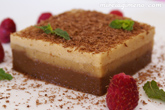 Tarta de chufa y algarroba